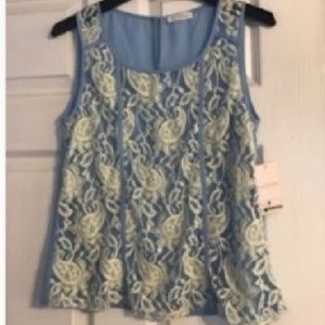 3/$70 item! Blu Pepper lace paisley tank top
